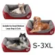 Large Size Dog Beds Puppy Cushion Hot Sale Shih Tzu Sofa Pet Beds For Dogs Waterproof Husky Golden Retriever Accessories Soft Warm Cat Comfortable Kennel Chihuahua House Pet shop Dropshipping